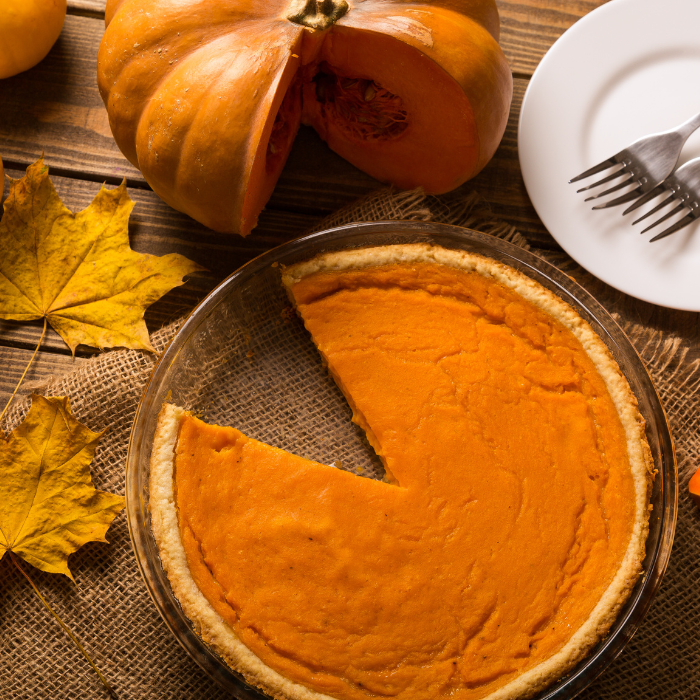 Tarte à la citrouille épicée