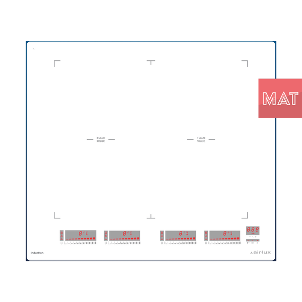 ATIF64WHM Table induction blanche mate 60 cm