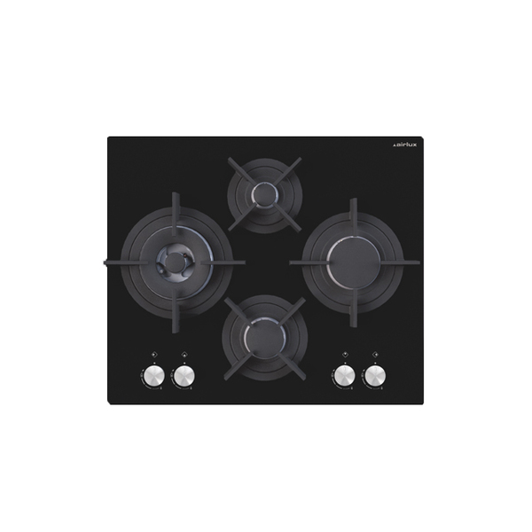 AV685HBK Table verre gaz 60 cm <br>