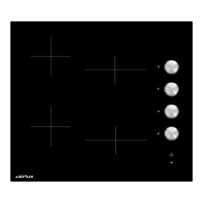 Table vitrocéramique 4 zones manettes <br>