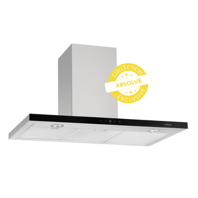 Hotte murale box fine 90 cm <br>