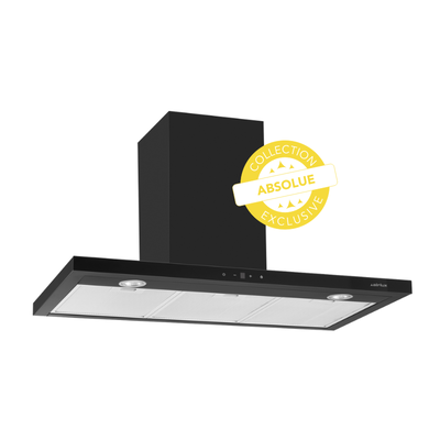 Hotte murale box fine 90 cm <br>