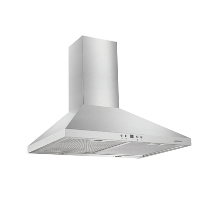 Hotte murale pyramide 60 cm <br>