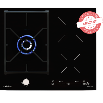TABLE MIXTE INDUCTION ET GAZ