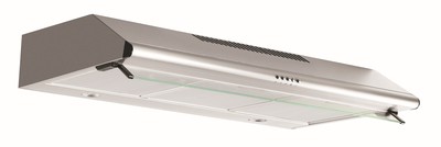 Hotte casquette 90 cm &ndash; Inox &ndash; Classe A <br>