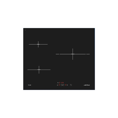 Table vitrocéramique 3 zones sensitive <br>